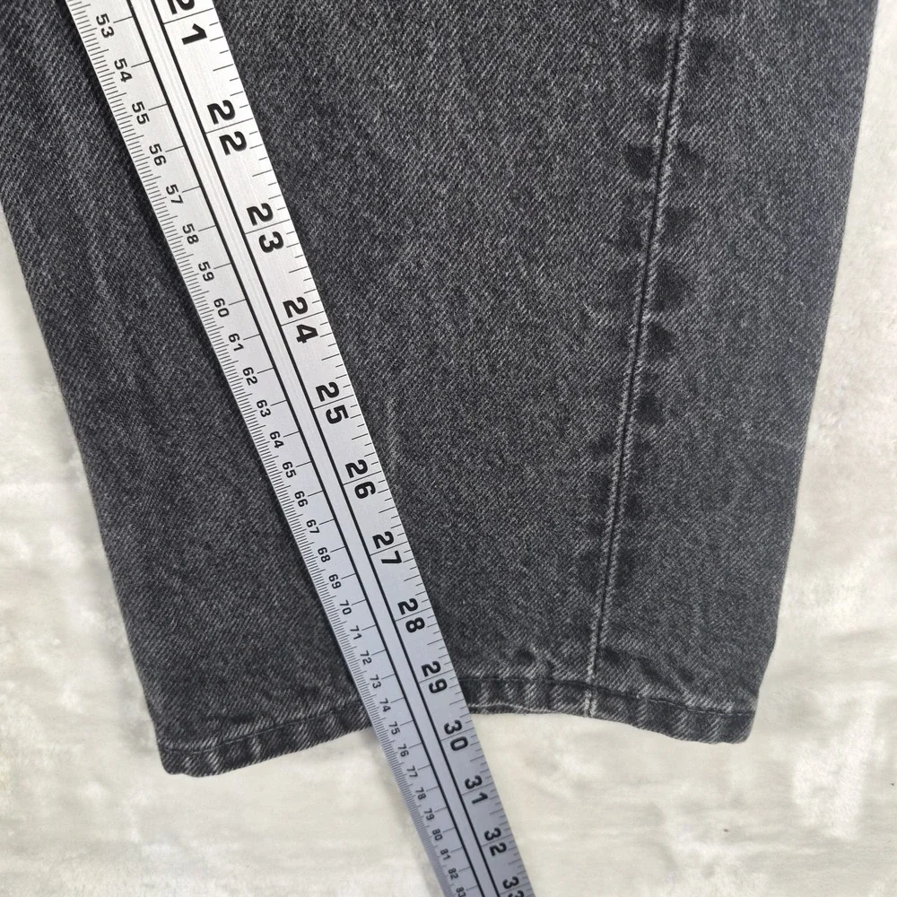 Vintage Levi's 505 Jeans Men's 36x30 (34x30) Black Regular Fit Straight Leg 90s